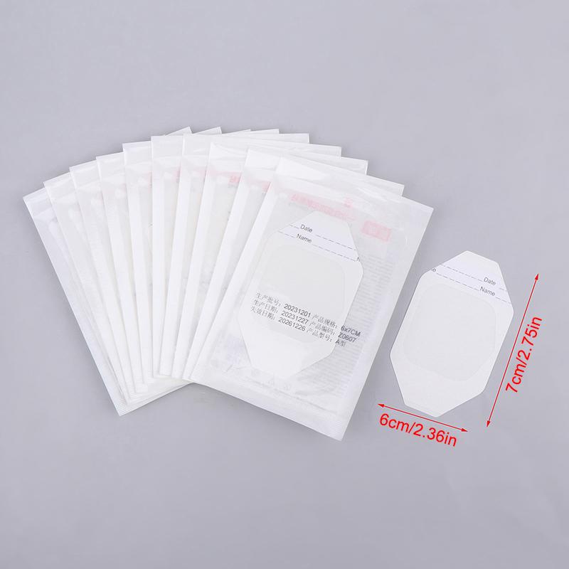 6X7/10x12cm Transparent Film Dressing Waterproof Wound Bandage Adhesive Patches Post Surgical Shower Or Shield Tattoo