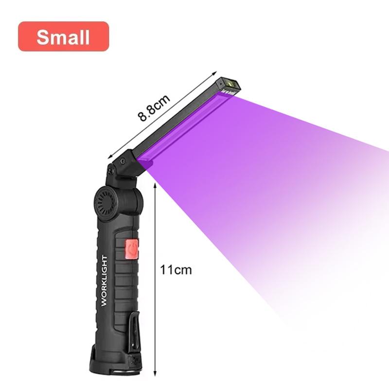 395nm UV Flashlight LED Portable Mini Handheld Ultraviolet Torch Light for Pet Stains Anti-counterfeiting Identification