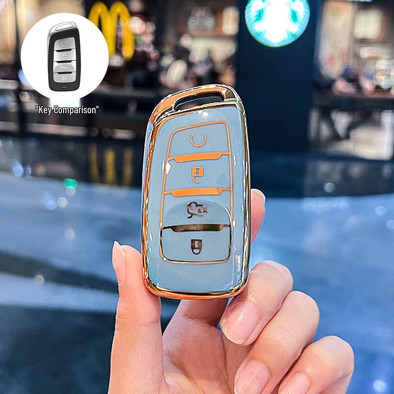 

Changan Car Key Cover: CS85 Coupe, CS95, Oshan Cosay Pro - Full Coverage for Men & Women