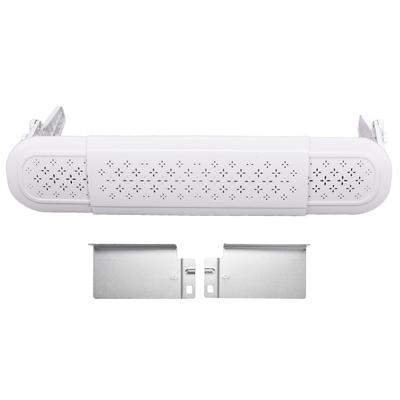 Air Conditioner Windshield Cover 180 Degrees  Adjustable Negative Ion Purification Deflector Baffle 82.4‑107.3cm