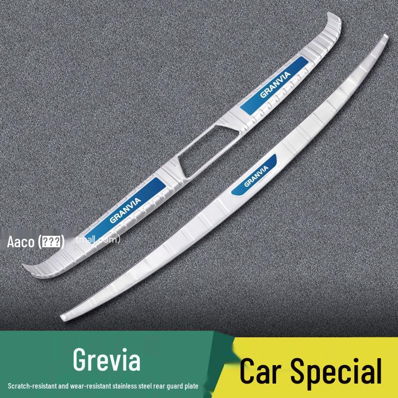 Loch Rear Trunk & Bumper Protector for Toyota Sienna, Includes 23 Grevia Trim Strips & Car Stickers