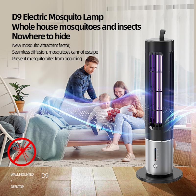 Portable Outdoor Multifunctional Electric Mosquito Killer Lamp with Electric Shock