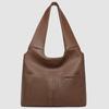 Large Capacity Tote Bag Women's Shoulder Underarm Handbag PU Commuter Bag
