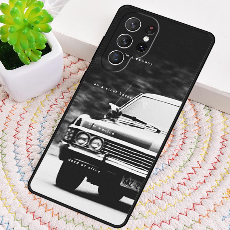 Supernatural License TPU Phone Case For Samsung Galaxy note 10 pro S26 S25 S24 S23 S22 Ultra Plus S21 FE S20 Shockproof Cover