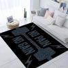 No Pain No Gain Print Carpet GYM Floor Mat Bathroom Anti slip Doormat Absorb Water Long Strip Kitchen Cushion Home Welcome Rugs