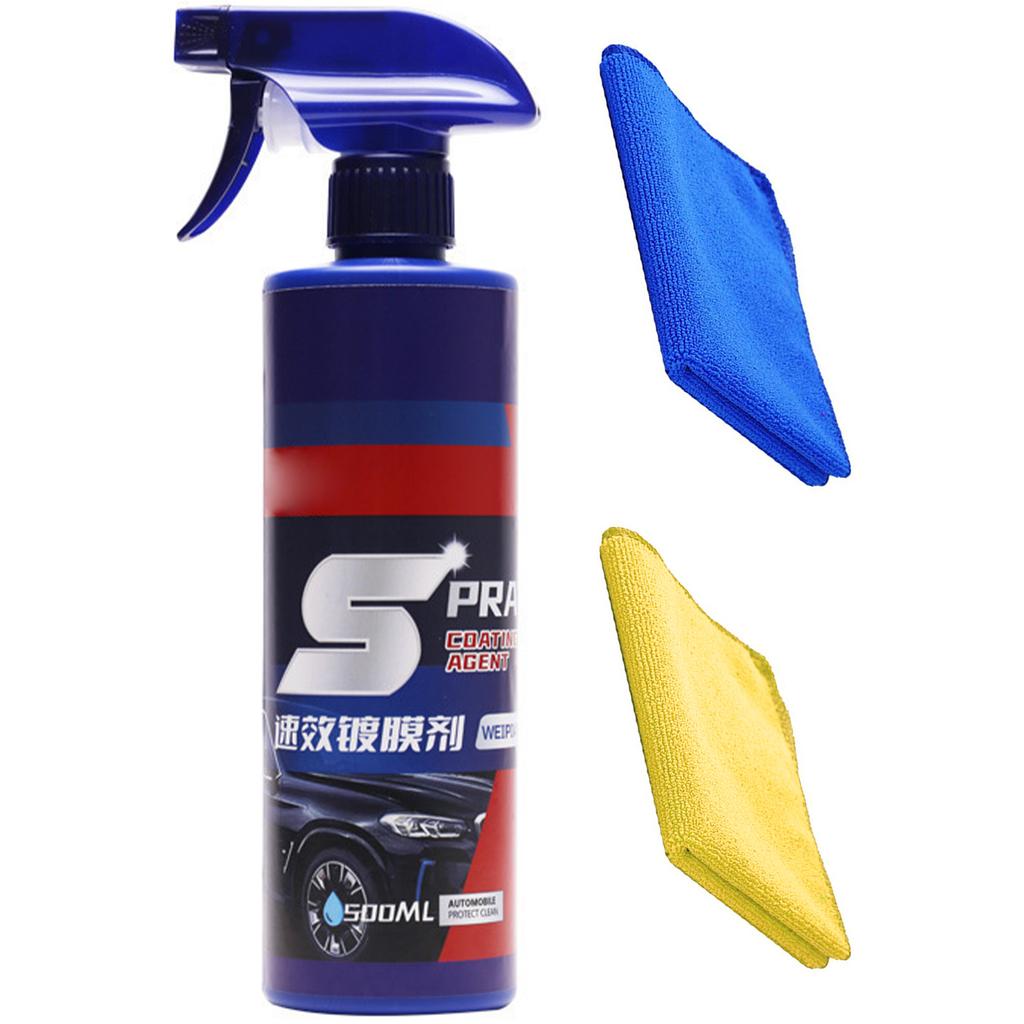 2PCs Car Surfaces Renewal Sprays Auto Coating Formula Automotive Paint Restorer Liquid Vehicle Surfaces Coating Liquid