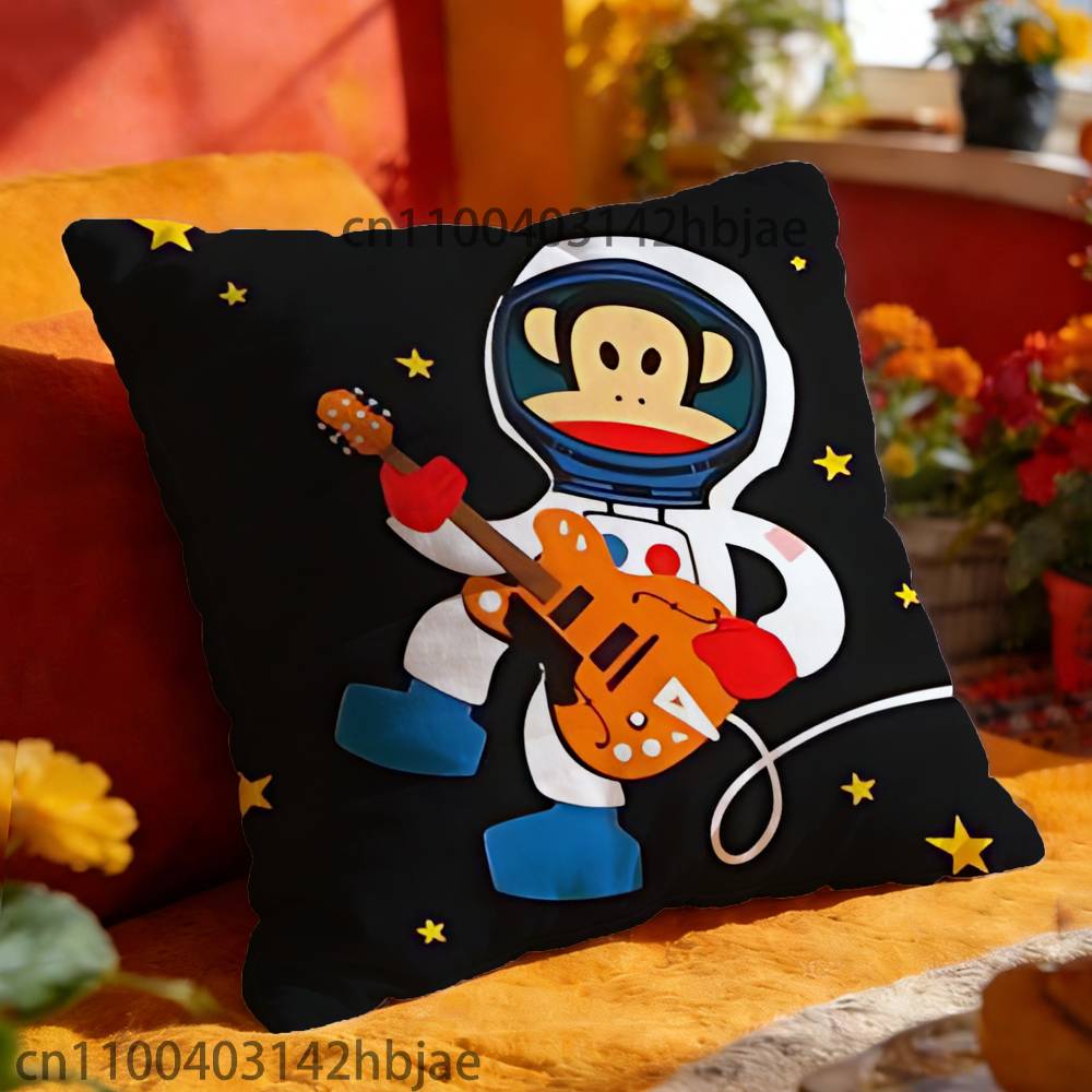 Monkey P-PaulS F-Frank Pillowcases Bedroom Living Room Sofa Home Decor Polyester Cushion Cover with Zipper