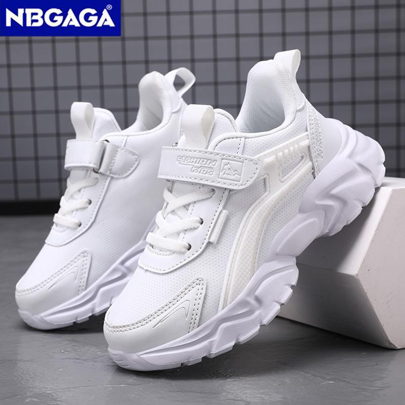 Fashion Children's Leather Sneakers Sport Kids Boys Girls Casual Shoes Breathable Non Slip School Walkiing Footwear