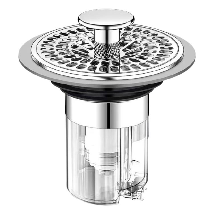 

Drain Filter Bounce Cores Bathtubs Drain Plug Wash Basins Sink Drain Stopper Anticlogging Drain Filter Easy to Use