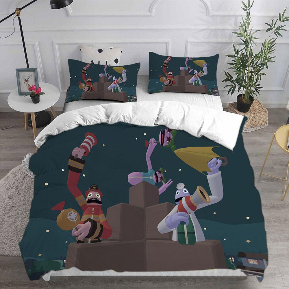 Game Yeeps: Hide and Seek Bedding Sets Bed Cover Comforter Duvet Cover Pillow Case 2-3 Pieces Sets Kids Adult Bedroom Decoration