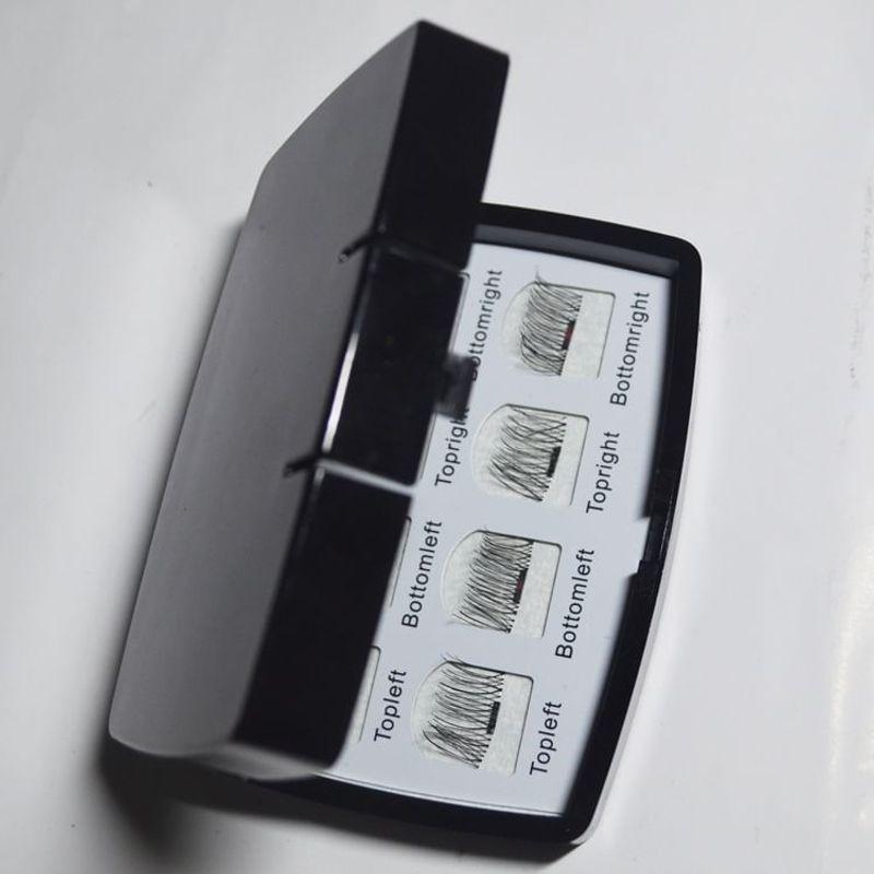 Lactacia - Magnetisches Multipack-Falsche Wimpern mit Spiegel-Etui (Verschiedene Designs)