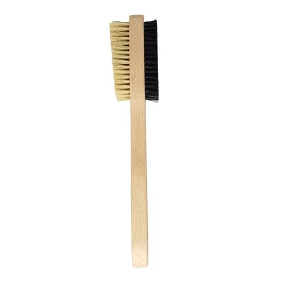 Wooden Rock Climbing Brush Ergonomic Handle Thick Boar Bristles Portable Indoor Outdoor Climbing Bouldering Brush Cleaning Tool