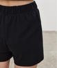 ITOV SEOUL 2Pcs Ribbon Ribbed Shorts Bk