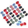 20PCS Polyester Pet Bowknot Elastic Cord Headwear Decoration Accessory for Cats Dogs