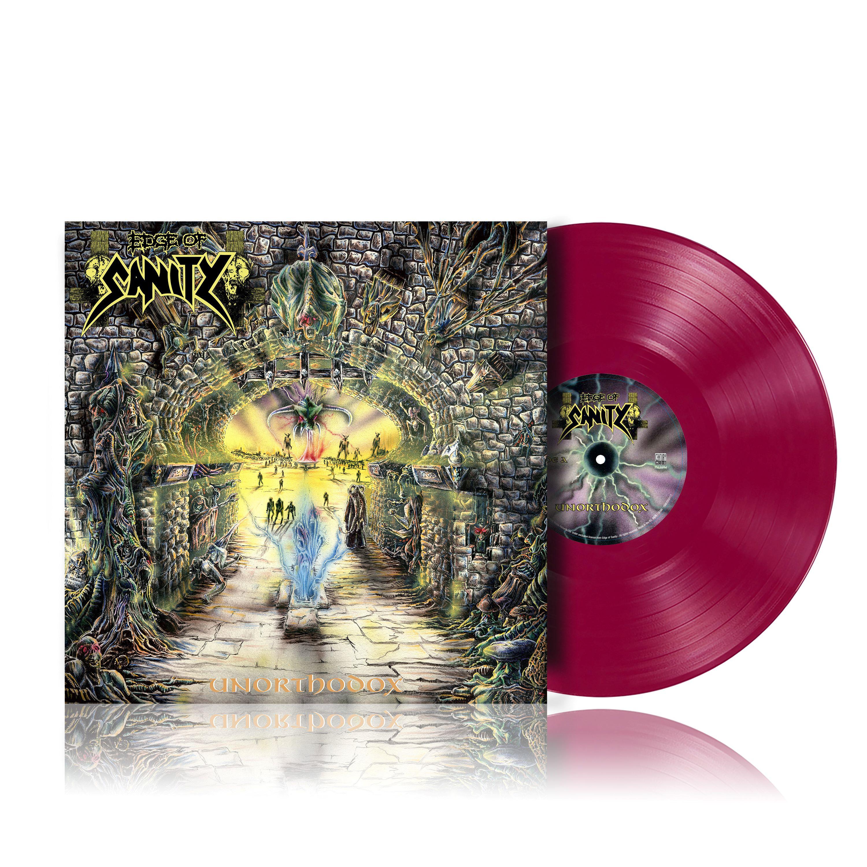Виниловая пластинка EDGE OF SANITY Неортодоксальное Переиздание Малиновый Винил 19802950111 Century 2025 Европа Рок