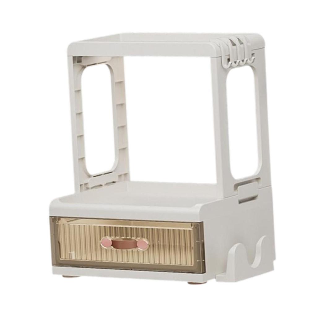 Spice Storage Rack Anti-slip Freestanding Utility Multilayer Easy to Clean Cabinet for Pantry Countertop Dorm Tabletop Household