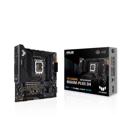 

ЦП ASUS INTEL 12-го покоління (LGA1700) сумісна материнська плата mATX з чипсетом B660 TUF GAMING B660M-PLUS D4 [Продукт від вітчизняного авторизованого дистриб ютора]