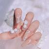 30Pcs/Bag of Camellia Manicure Jewelry Resin Drill Nail Decoration Symphony Three-Dimensional Flower Accessories