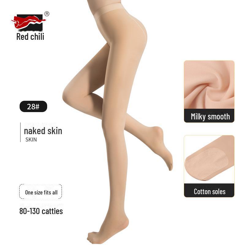 

Красный перец 180D атласные шелковистые анти-зацепляющие износостойкие колготки для женщин 80-130 catties