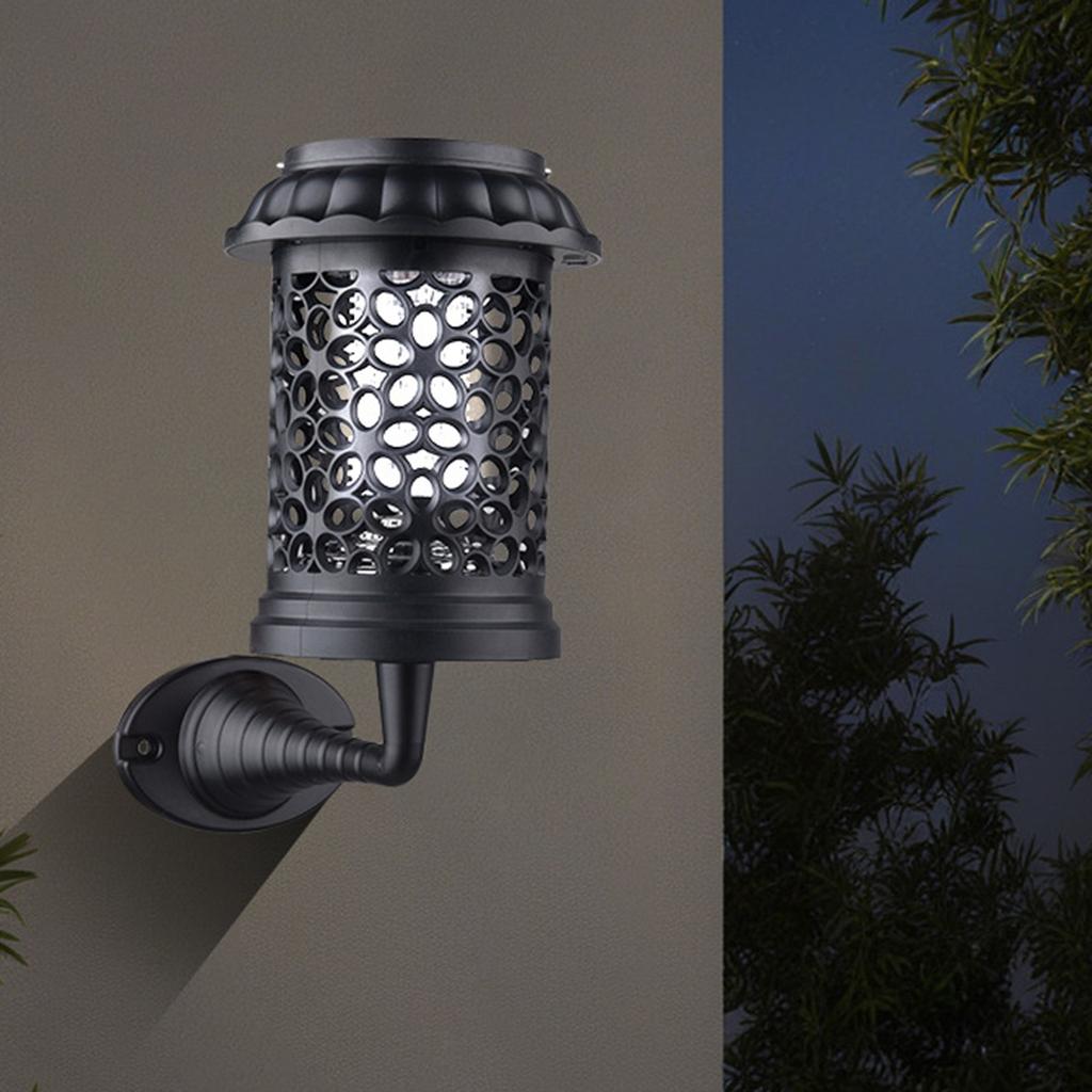 Lămpi Solare Anti-Țânțari de Uz Casnic Fizice Electrice Lampă de Țânțari Exterior Impermeabil Grădină Vilă Lumina Violetă Lămpi de Țânțari