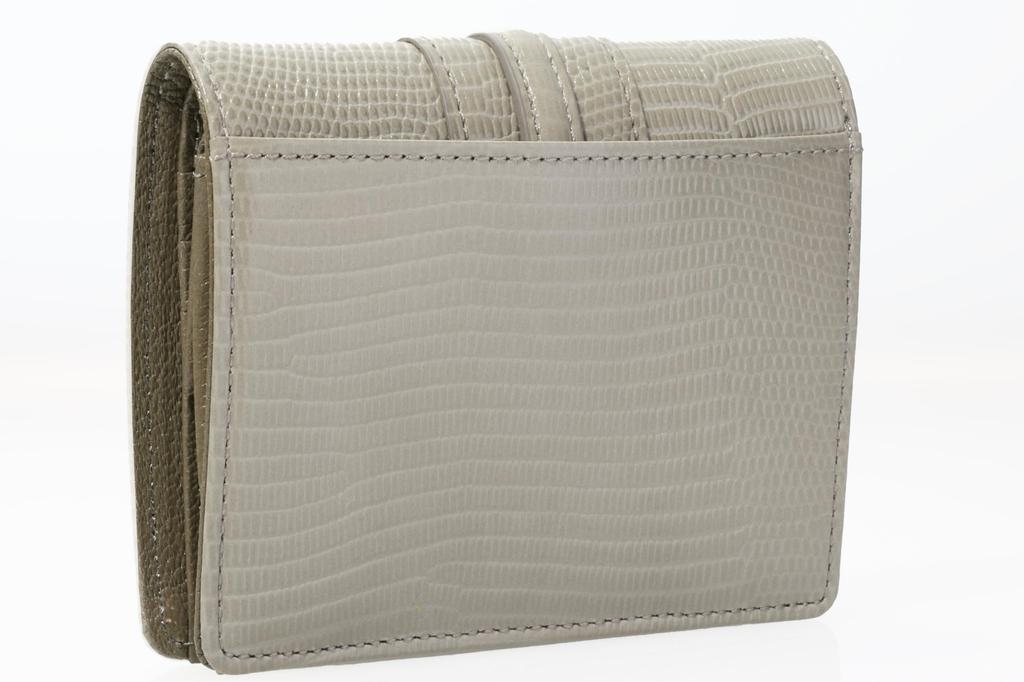 [Toff and Loadstone] Rosette Folded Wallet Lizard