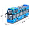 Giocattoli Macchinine Giocattoli Autobus Grandi Autobus Scolastico di Simulazione Autobus a Due Piani Convertibile Ritorno a Tirare Luci Suoni Bambini Piccoli Bambini Regalo