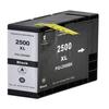 4 cartouches d'imprimante compatible avec canon pgi-2500xl