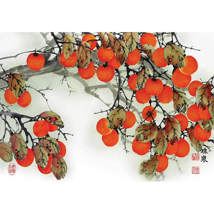 Пазл из 1000 деталей - дерево хурмы — фото 2