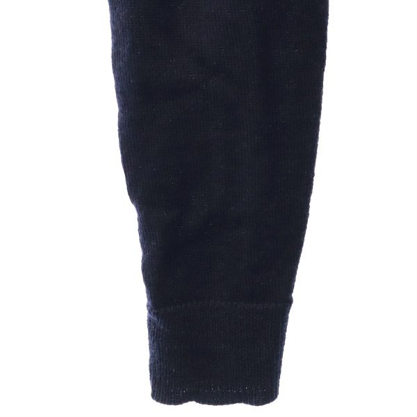 LACOSTE wool One-point patch pattern Long sleeve knit 34 sweater Women Used