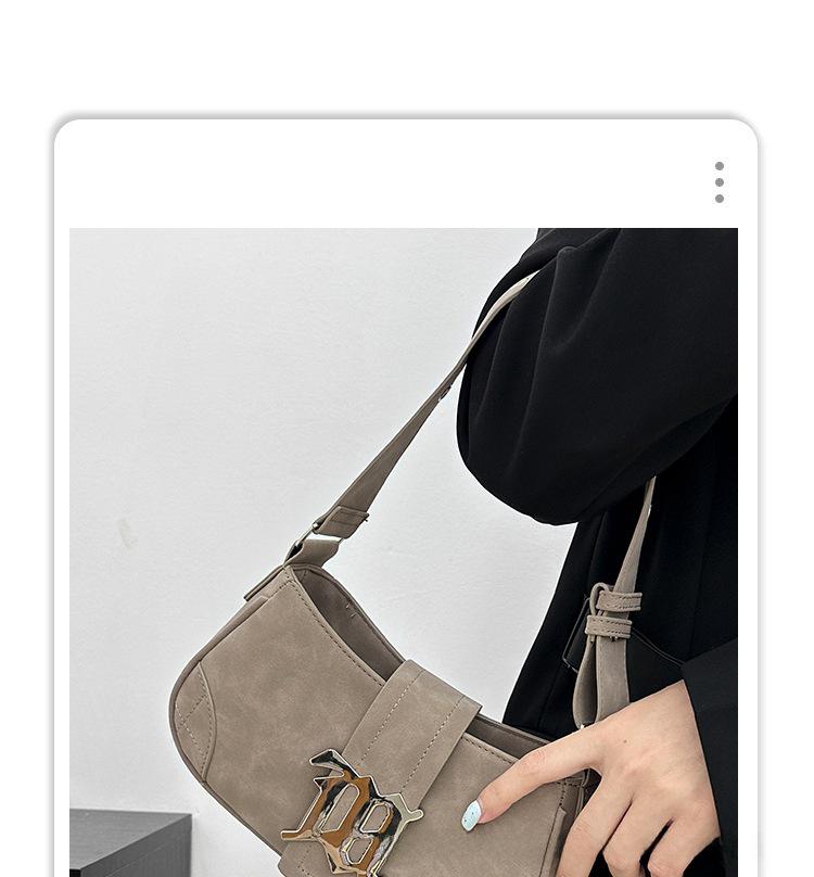 Damenhandtaschen im Retro-Wildleder-Design: Schulter- und Unterarmtaschen mit großem Fassungsvermögen für den Sommer.