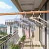 Portable Sock Drying Rack Windproof Sock Laundry Airer Underwear Socks Holder  Balcony