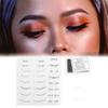 Natural 16 in 1 Lower Eyelash Stamps Set DIY Lower Lashes False Eyelash Print Tool  Beauty