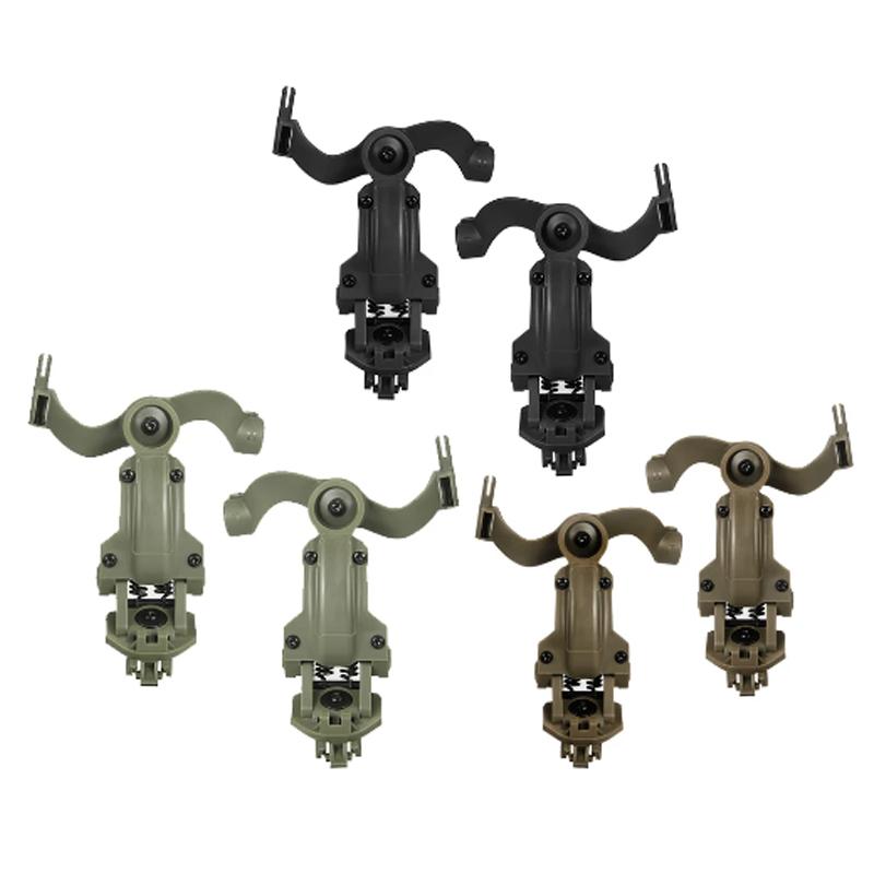 Horký prodej Střelecká náhlavní souprava Držák Sada Rotace Adaptér na lištu helmy Vhodný pro OPS Core ARC a Team Wendy M-LOK Lišta Montáž sluchátek