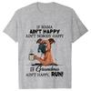 Unisex Blouse Funny Animal Jokes Cartoon Tshirts Angels Dont Always Have Wings Graphic Female Clothing Unisex Tee Shirts Tops