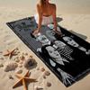 Gothic Adams  Beach Towel, Super Soft Microfiber, Gift for Her/Him, Birthday, for Pool, Beach, Travel, Home Decor Fan Gifts