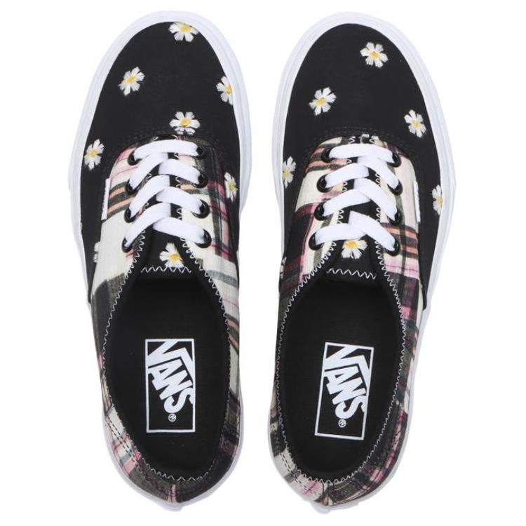 Vans Authentic Canvas Trendy Durable Lightweight Low Top Skate Shoes Unisex Sneakers Black VN0A5KRDUUW