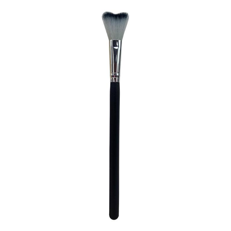 1 Pcs Lash Shampoo Curved Brush For Eyelash Extension Cleansing Soft Makeup Removal Bath Swoop Brush Tools