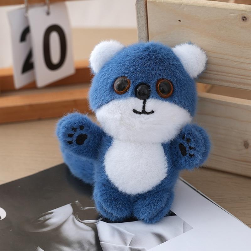 Little Cute Fox Pendant Plush Toy Doll Backpack Pendant Fashion Keychain