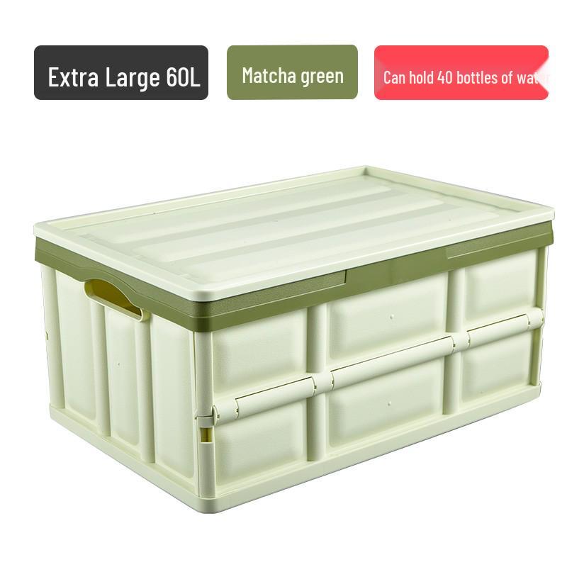 Foldable Car Trunk Organizer - Vehicle Mounted Storage and Decoration Box
