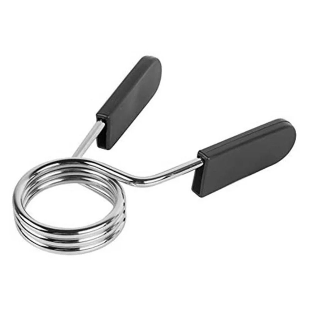 1 Pair Dumbell Spring Collar Clips Gym Barbell Lock Clamp Eight Bar Clips Barbell Clips  Ezor Bar