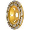 Diamond Cup Grinding Wheel Double Row Concrete Grinding Wheels for Granite Stone Marble125mm
