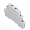 LED Rail Indicator IP20 Waterproof Miniature Rail Mount LED Indicator for Power Distribution Boxes AC DC 230V