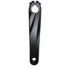 Black Bicycle Left Crank Arm for Prowheel 12 Spline Crankset Bike Repair Upgrades