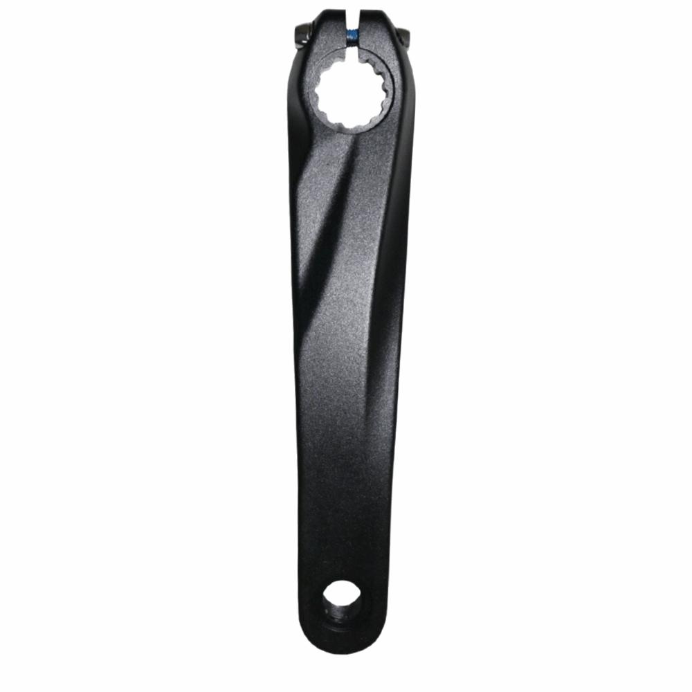 Black Bicycle Left Crank Arm for Prowheel 12 Spline Crankset Bike Repair Upgrades