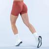 Candy Color Seamless Low-Waist Hip-Lifting Yoga Shorts (Three-Quarter Length)