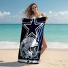 1pc Dallas Cowboys Beach Towel, Comfortable and Thick, and Swimming/Bath/Picnic/Camping Towel, Suitable for Seaside Beaches