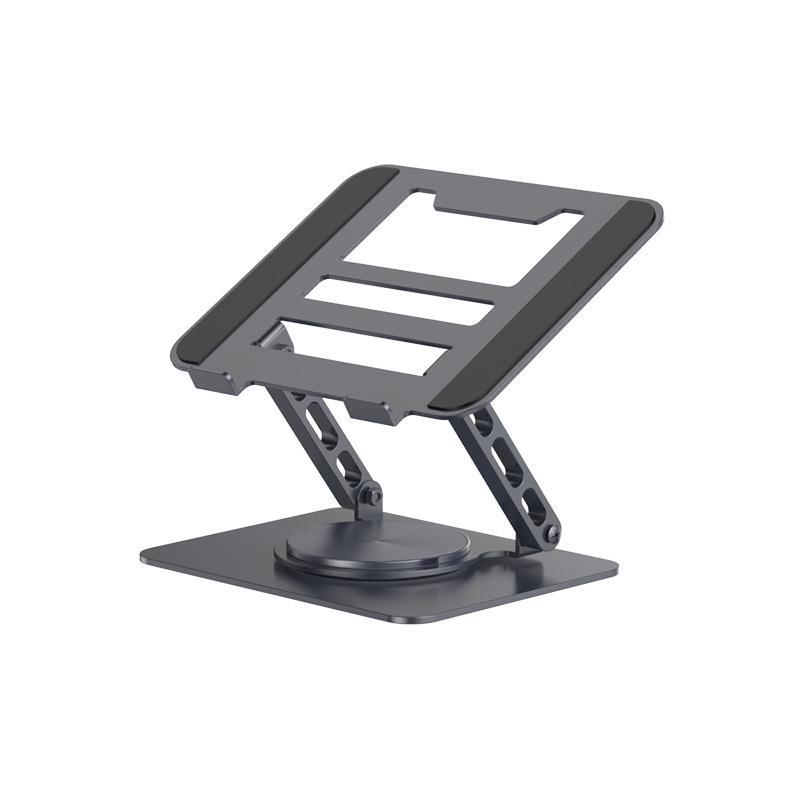 360° Rotatable Gaming Laptop Stand with Adjustable Height and Cooling Design