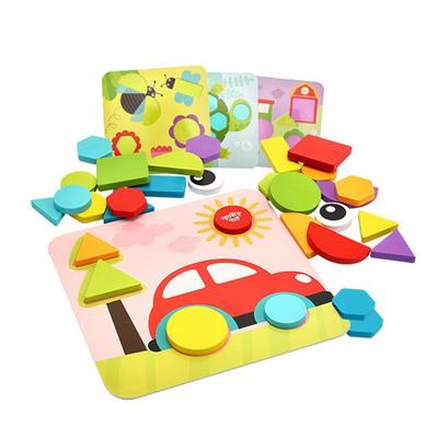 Touki Toy Shape Puzzle 4in1 396 Korean Childrens Toys