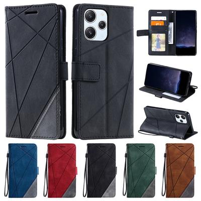Custodia Redmi 12 su Per Coque Xiaomi Redmi 12 Cover Lusso Flip Portafoglio Custodia in Pelle per Fundas Xiomi Xiaomi Redmi12 5G Custodie per Telefono