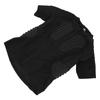 Adult Padded Goalkeeper Shirt with EVA Pads Protective Short Sleeve Goalie Jersey for Soccer